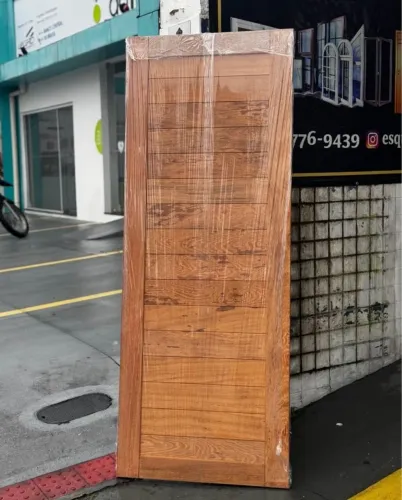Portas de madeira MACIÇA ANGELIM - PROMOÇÃO IMPERDÍVEL