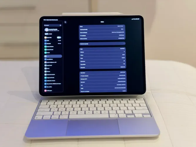 iPad Pro 13 pol M4 2024 1Tb Tela Nano + Pencil Pro + Magic Keyboard