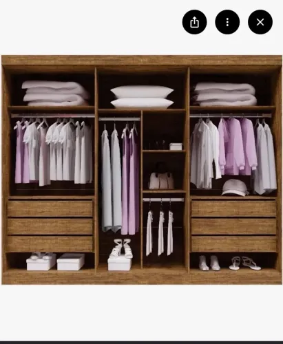 Vendo guarda-roupa quase 3 metros
