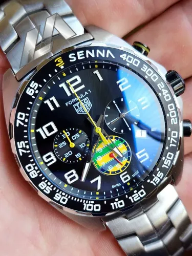 Relógio Tag Heuer Fórmula 1 Ayrton Senna Cronograph Special Edition F1