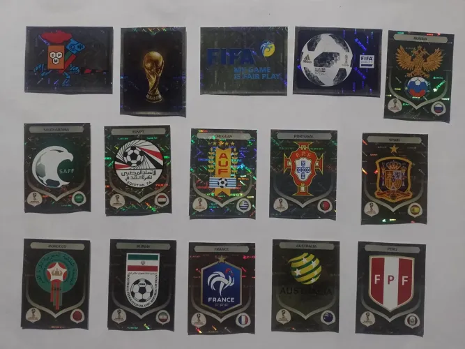 FIGURINHAS COPA 2018 - ED. PANINI
