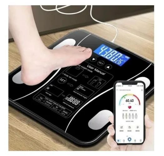 Balança digital com Bioimpedância - NOVAS