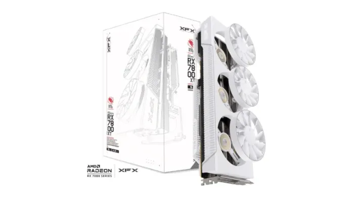 AMD RX 7800 XT 16GB XFX Magnetic Air Limited Edition QuickSilver (Nova)