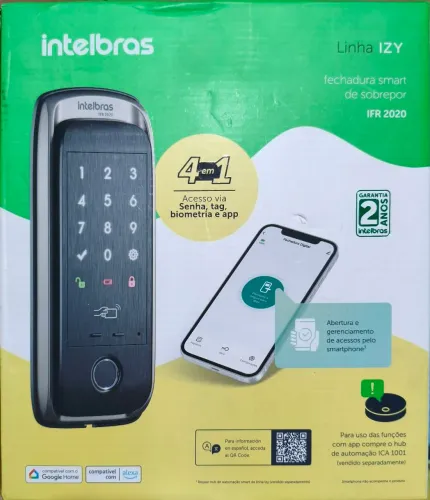 Fechadura smart Intelbras IRF 2020