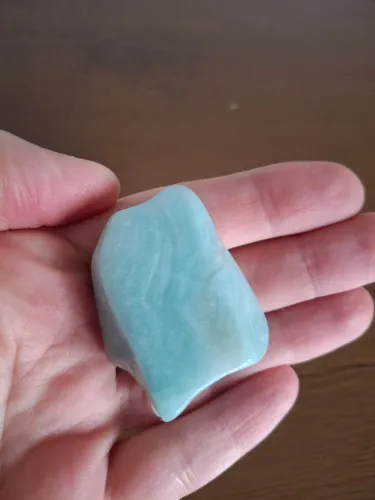 Calcita Caribe 30g Pedra Natural Cristal