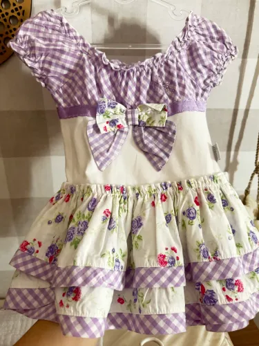 Vestido anjos baby 9 meses
