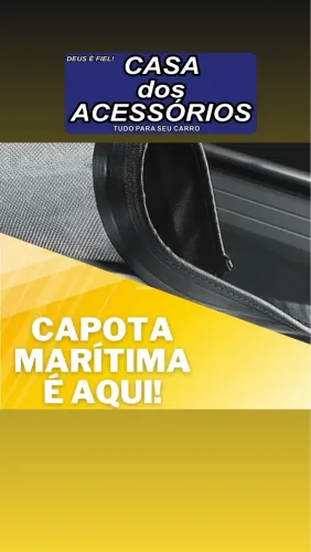 CAPOTA MARÍTIMA / SANTO ANTONIO/ENGATE DE REBOQUE /ESTRIVO /RACK DE TETO / FRISO /BORRACHA