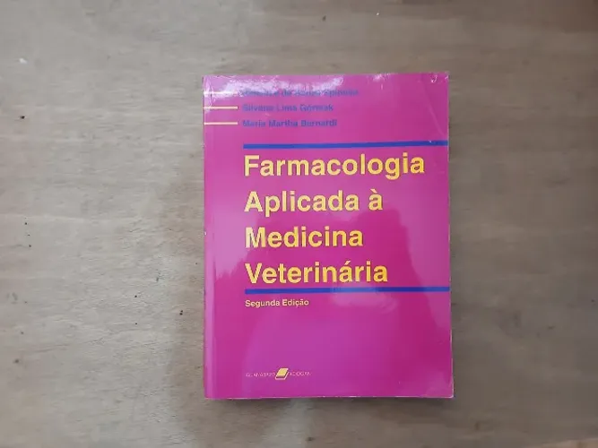 Livro Farmacologia Aplicada a medicina veterinária