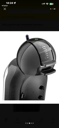 Cafeteira Nescafé Dolce Gusto