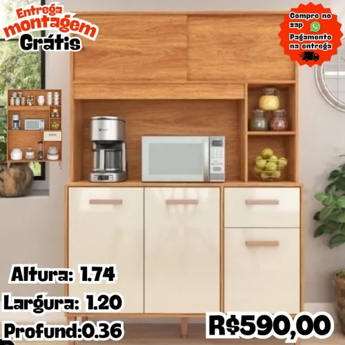 Armário Pérola 1.20m