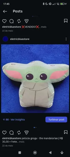 Pelúcia Grogu - The Mandalorian
