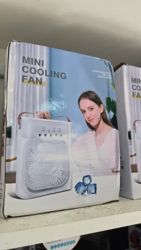 Ventilador e umidificador de Ar portátil 
