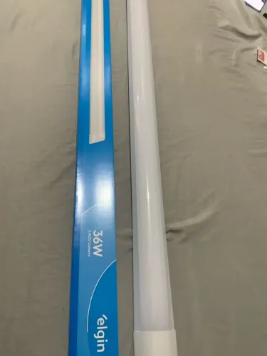 8 lâmpadas Led Eslin 36w 120cm branco frio 6.500k