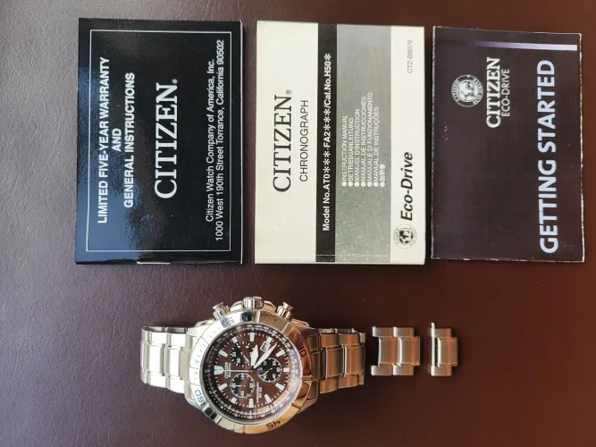 Cronógrafo Citizen Eco-Drive