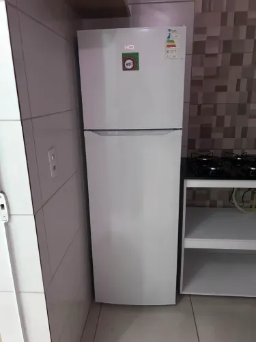 Geladeira Refrigerador HQ Defrost 290 Litros Branco HQ-290RDF 127V