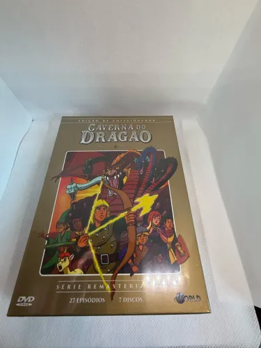 Box DVD Caverna Do Dragão - Edição De Colecionador (7 Discos) Lacrado