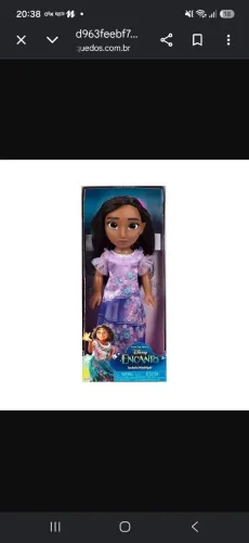 Boneca Disney ' Encanto Fashion Isabela de 34cm