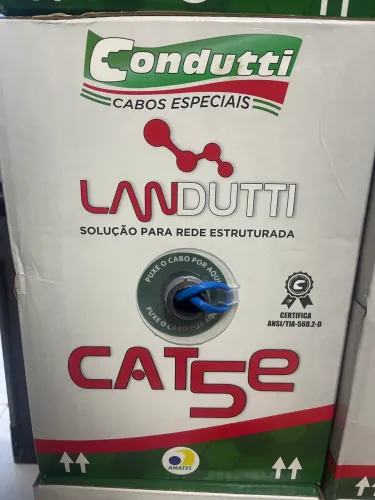 Cabo cat5, 100% cobre