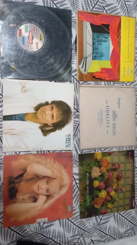 Discos de vinil. Leia a descrição.
