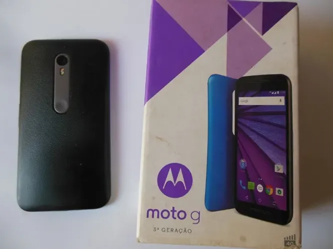 Moto G (3rd Gen.) XT1543 - 16 GB preto 2 GB RAM - Excelente