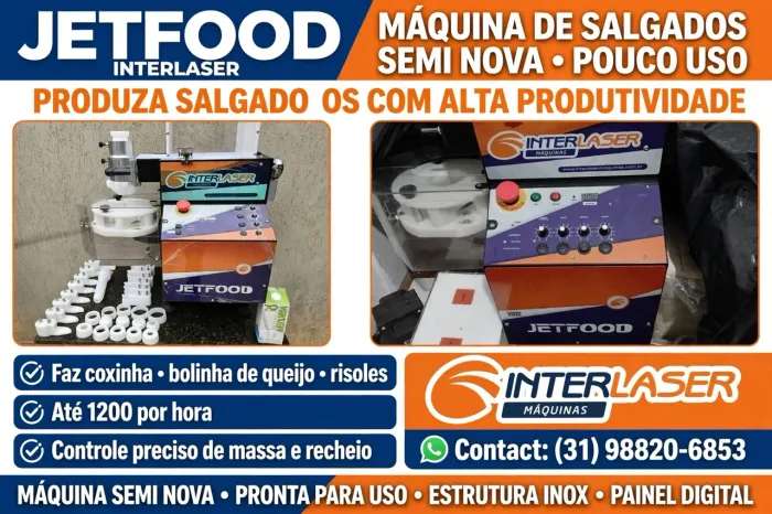 Máquina de salgados