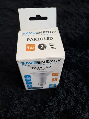 Lâmpada de Led Par20 Clear