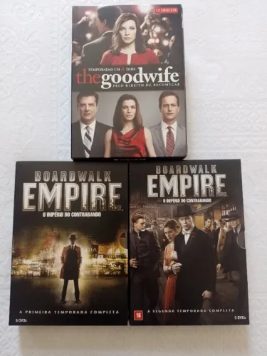 Séries em dvd - The Goodwife e Boardwalk Empire