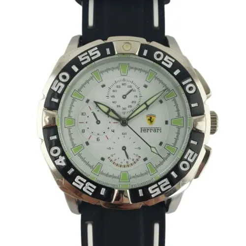 Relógio Inspiração ao Ferrari Mod GP3119A White Unisex