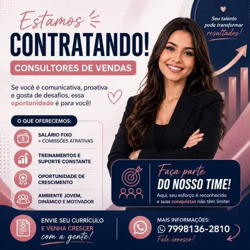 Consultora de vendas