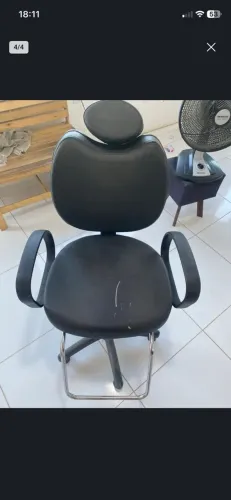 Cadeira de barbearia salão