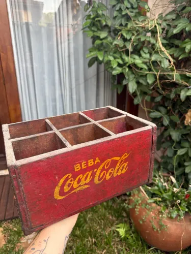 Caixote Coca-Cola anos 50/70