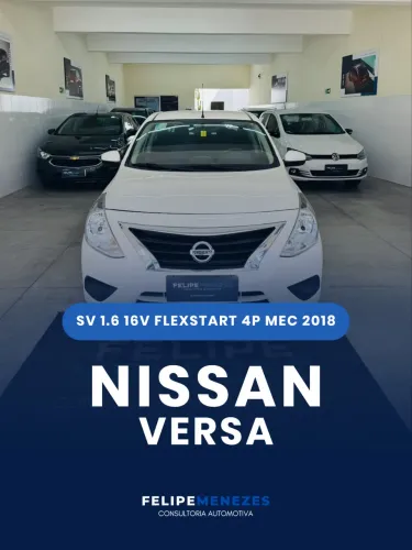 Nissan Versa SV 1.6 16V Flexstart 4P Mec. 2018