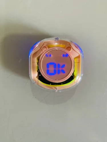 Fone Bluetooth 5.3 Tws Touch Led Hifi Rosa Universal