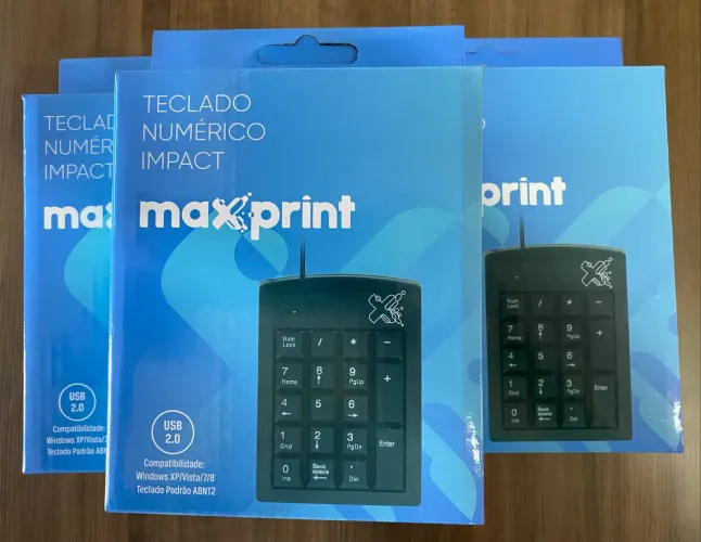 Mini teclado numérico novo lacrado