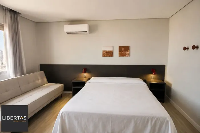 Studio mobiliado no Centro Histórico de Porto Alegre, infra. completa!