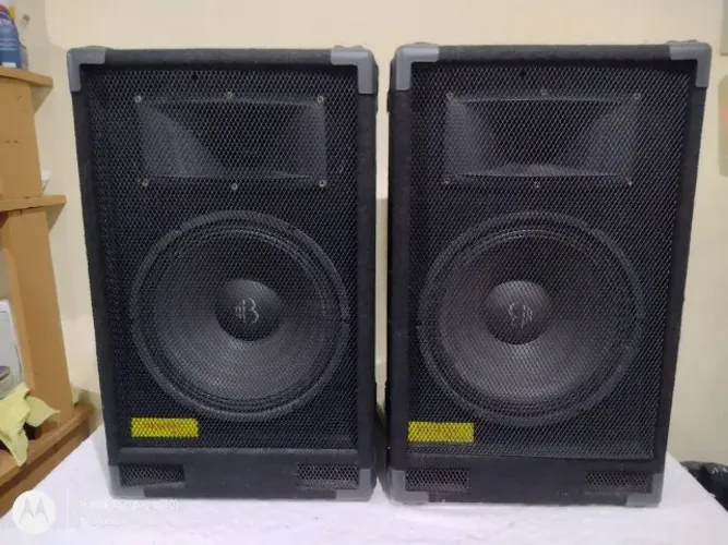 Par de caixas 12 polegadas, passivas 150w cada