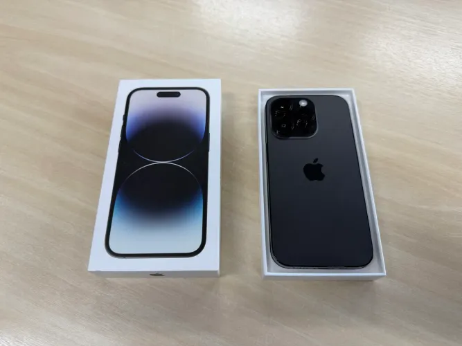 Iphone 14 Pro 256gb cinza espacial - estado de novo