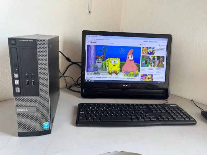 Computador Completo Intel Core i3 4150 8GB Memória Monitor 19