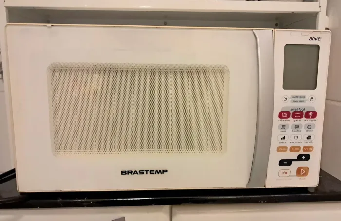Micro-ondas Brastemp Ative! 30L Branco 127V - Funcionando Perfeitamente
