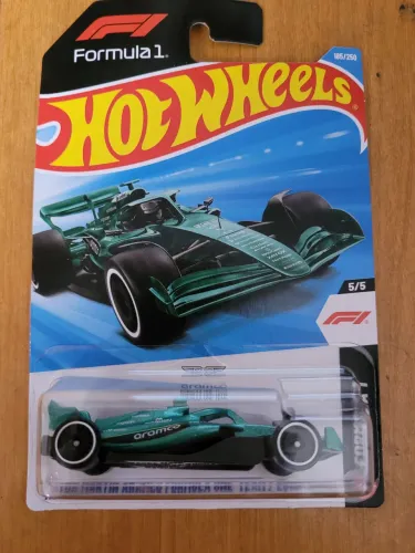 Miniatura Hotwheels Aston Martin F1