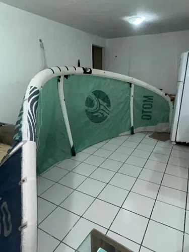Kite Cabrinha Moto 7 (barra + mochila original)