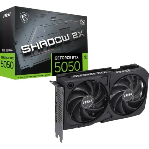 KIT RTX 5050 MSI + Ryzen 5500X3D - NOVO.