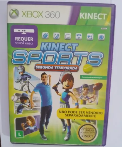 Jogo Kinect Sports Segunda Temporada Xbox 360