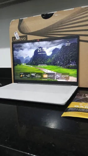 Notebook ideapad 8gb de ram 256gb novo