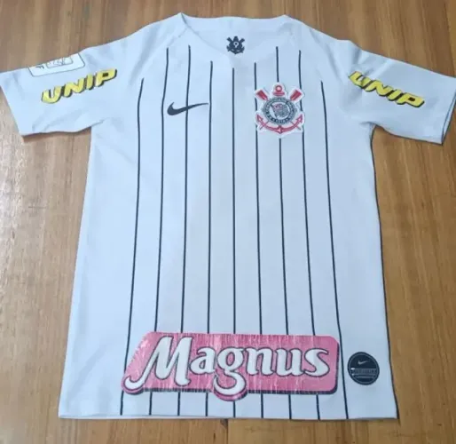 camisa original 2019/20 sc corinthians infantil