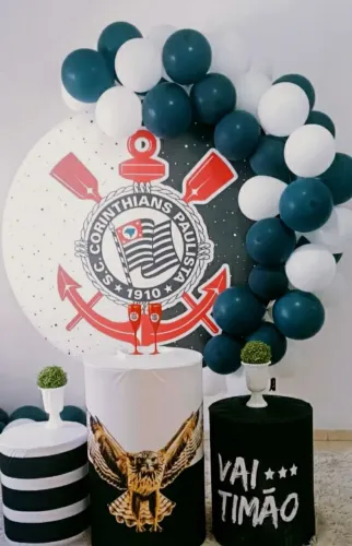 Capas para painel e cilindros Corinthians