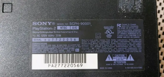 PS2 original americano 110 volts raridade
