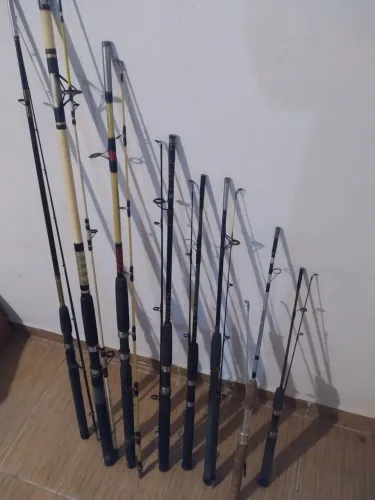 Varas de pesca