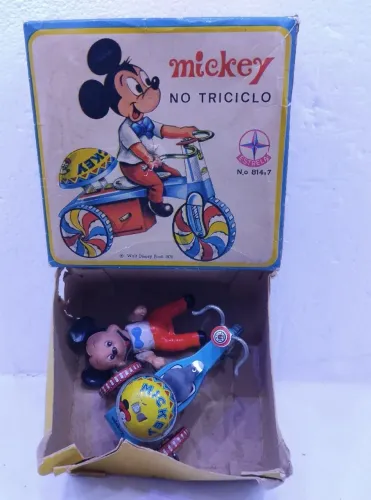 Brinquedo Antigo e Raro de Lata da Estrela Anos 70