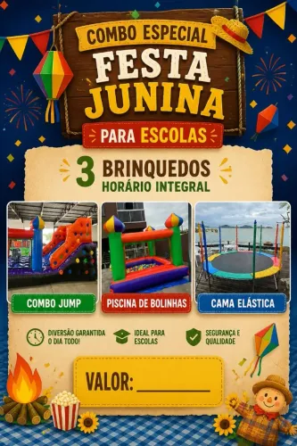 Aluguel de brinquedos infláveis 
